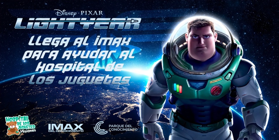 Llega "Lightyear" al IMAX del Conocimiento, uno de los estrenos más esperados del año
