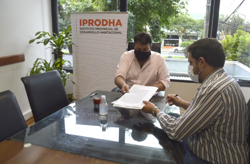 IPRODHA cedió terrenos a la Secretaría de Energía Provincial en San Javier y Aurora para instalar plantas de energía solar fotovoltaica
