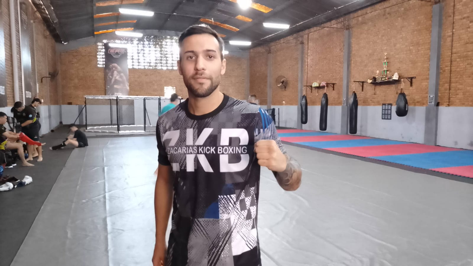 Máximo Zacarias brindó el primer seminario de Kickboxing-K1 Style en Eldorado