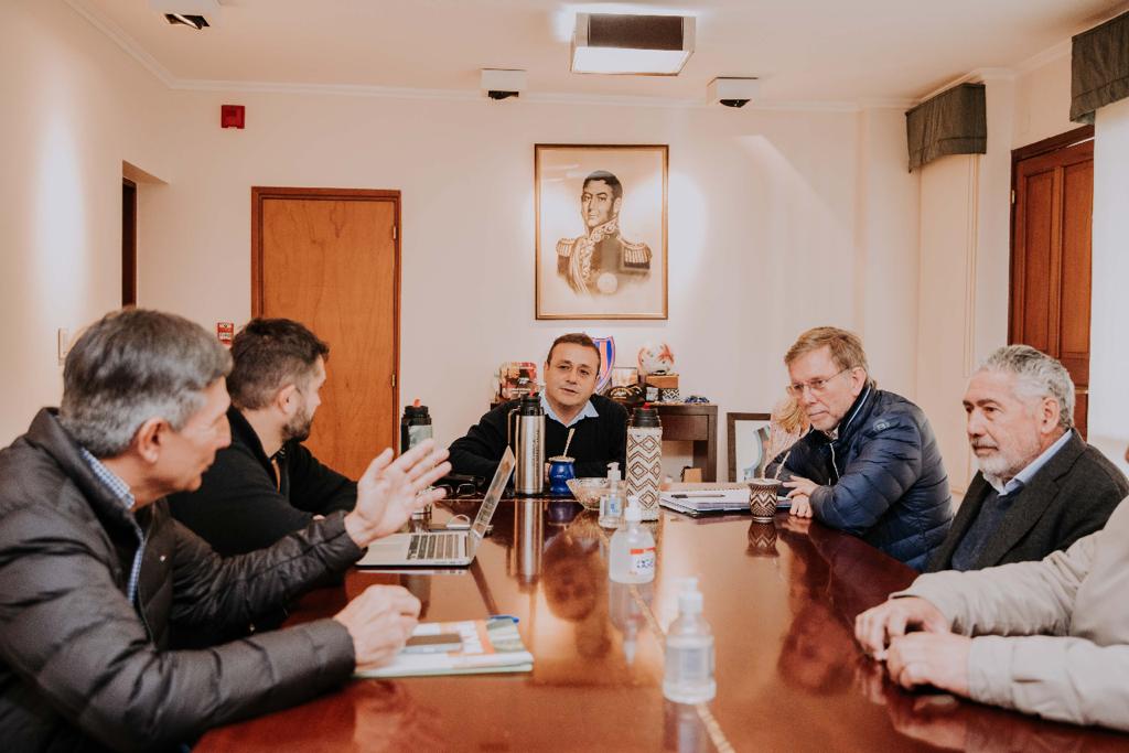 El presidente del INYM, en reunión con el nuevo secretario de Agricultura de Nación