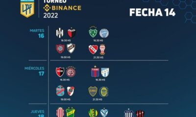 La Liga Profesional del Fútbol arranca con la fecha 16