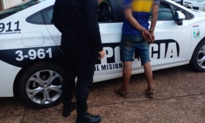Detuvieron a un joven por intentar sustraer cables de una propiedad en Eldorado