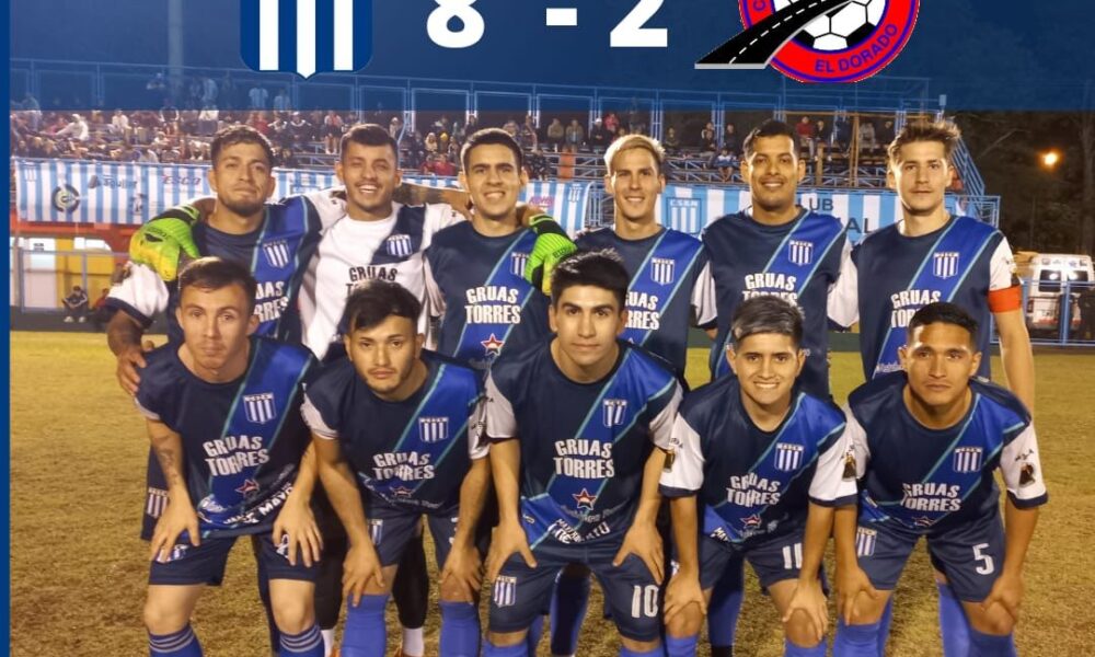 Nacional de Puerto Piray goleó al Deportivo Vicov