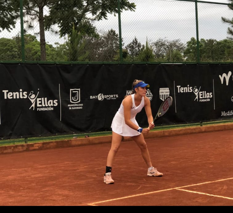 Solana Sierra, la segunda favorita del torneo, arrancó con un buen triunfo
