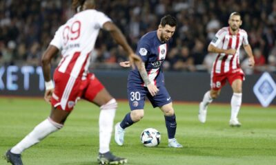 Paris Saint Germain ganó con un golazo y dos asistencias de Messi ante Ajaccio