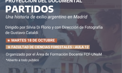 Invitan a la proyección de un documental sobre el exilio argentino durante la dictadura militar