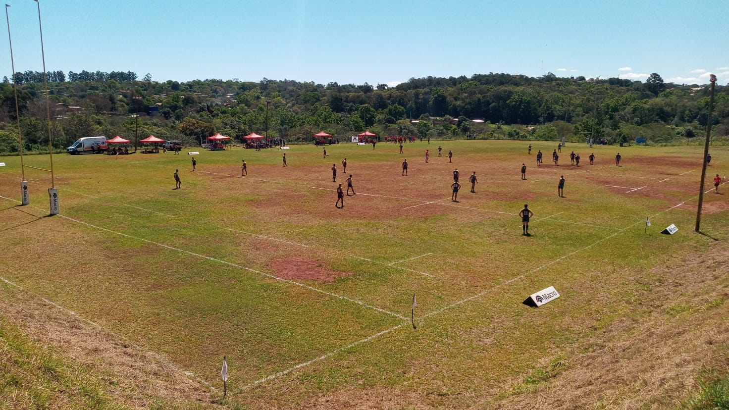 Se jugó la Copa Ciudad Eldorado de Rugby en la cancha de la UP III