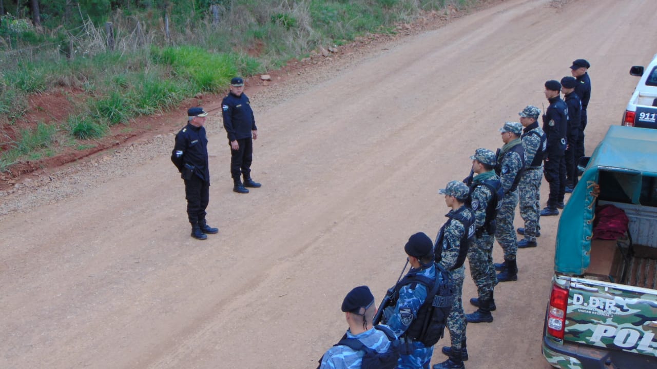 La Policía de Misiones intensificó las recorridas en zonas productoras de Montecarlo