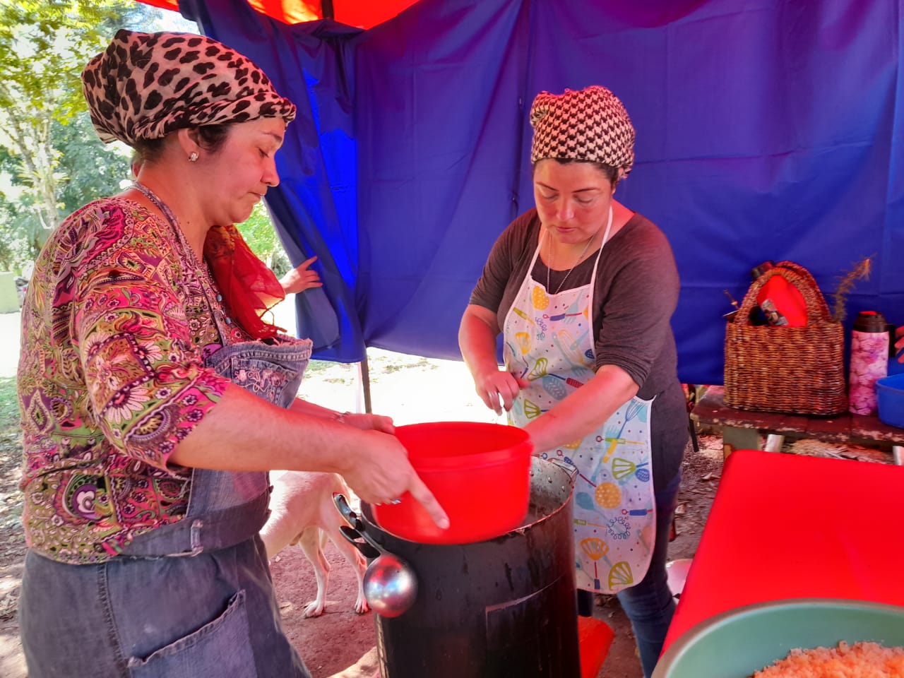 Con un almuerzo con el tradicional Yopará con reviro, inició este mediodía la Fiesta Provincial de las Costumbres Misioneras