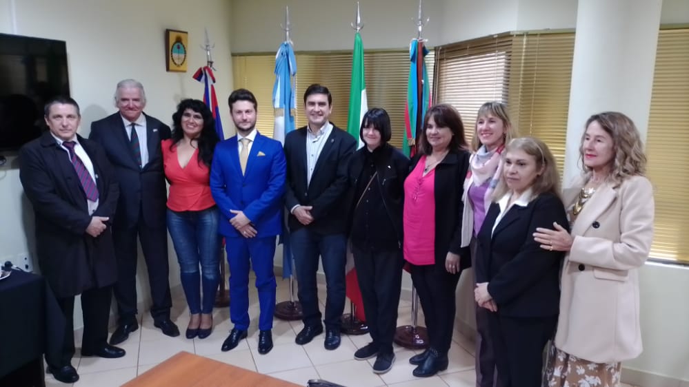 En su gira por la provincia el Cónsul General de Italia visitó Eldorado y se reunió con el Intendente
