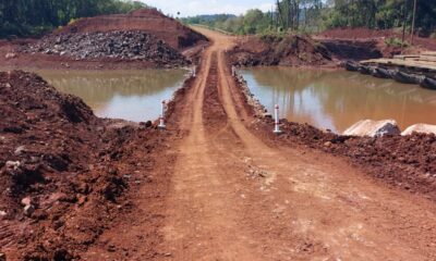 Tras la intensa creciente, Vialidad rehabilitó uno de los puentes sobre el Pindaytí