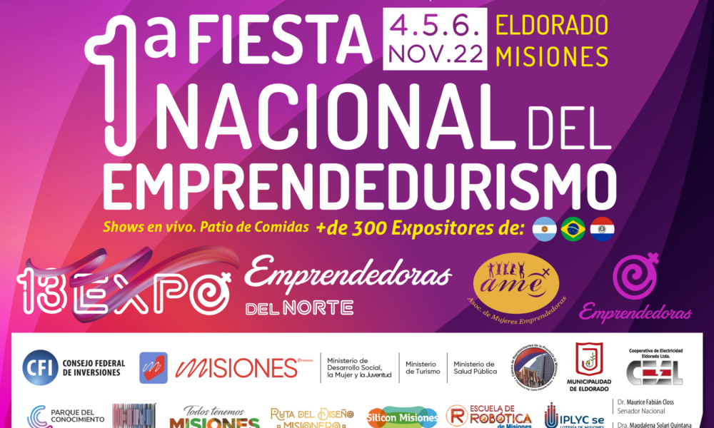 Este viernes comienza una nueva edición de la Expo Emprendedoras del Norte en Eldorado