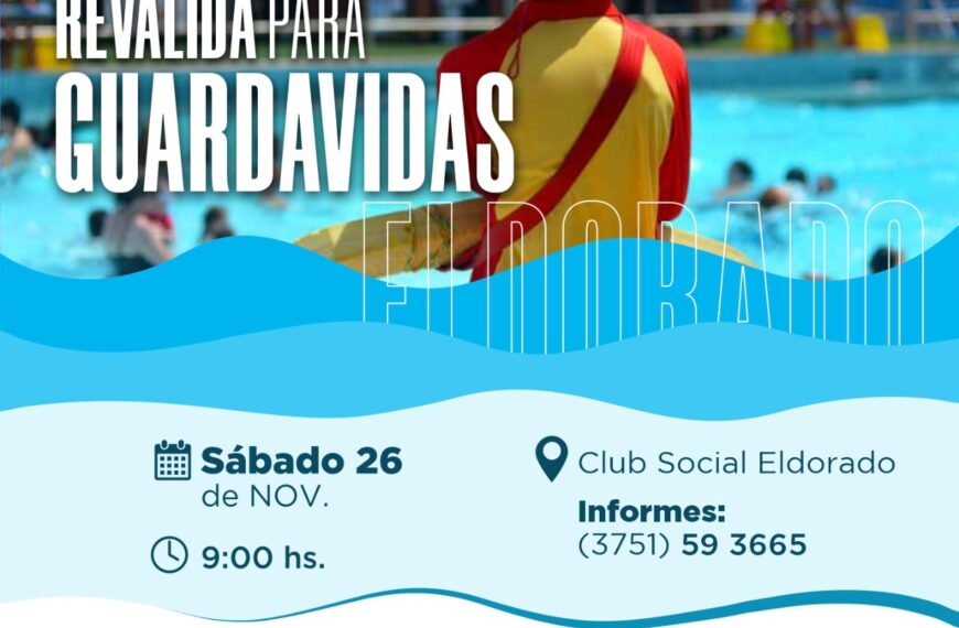 Con 22 inscriptos este sábado se realizará la capacitación de reválida para Guardavidas