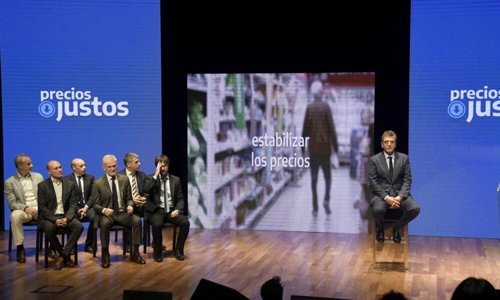 El Gobierno lanzó el programa Precios Justos, con más de 1.700 productos congelados hasta marzo