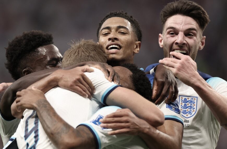 Aplastante goleada de Inglaterra a Irán en su debut por el grupo B en el Mundial de Qatar