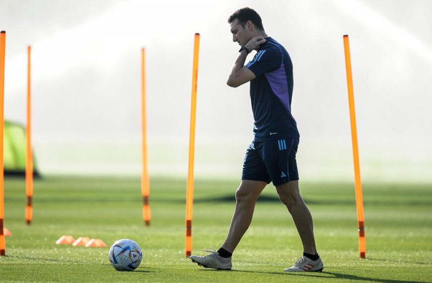 Scaloni, ante una práctica decisiva para perfilar el equipo que enfrentará a México
