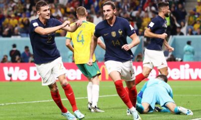 Contundente, Francia goleó a Australia en Qatar