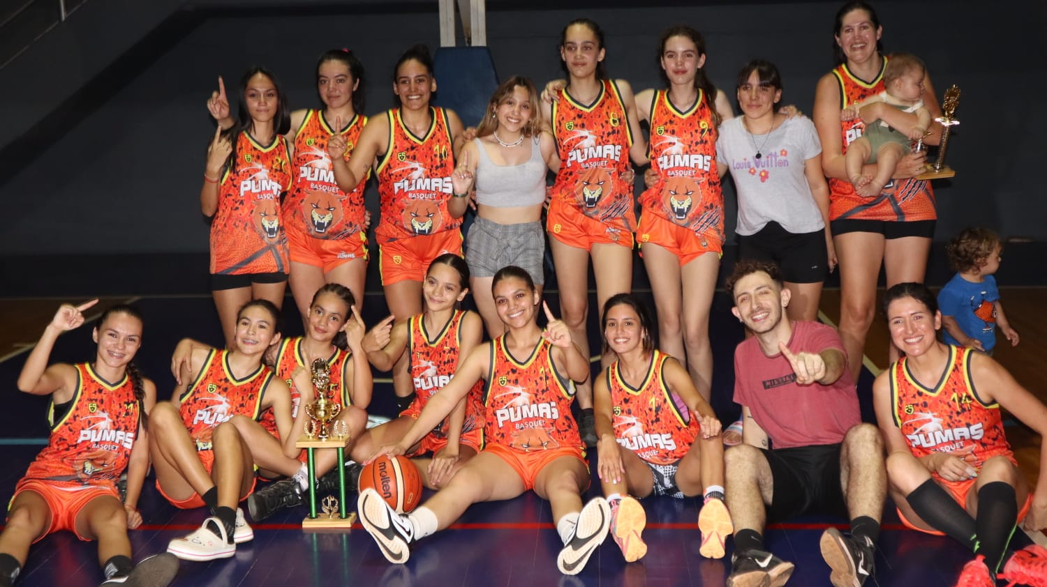 Las chicas de Pumas de Montecarlo se quedaron el título del básquet femenino de Eldorado Juega