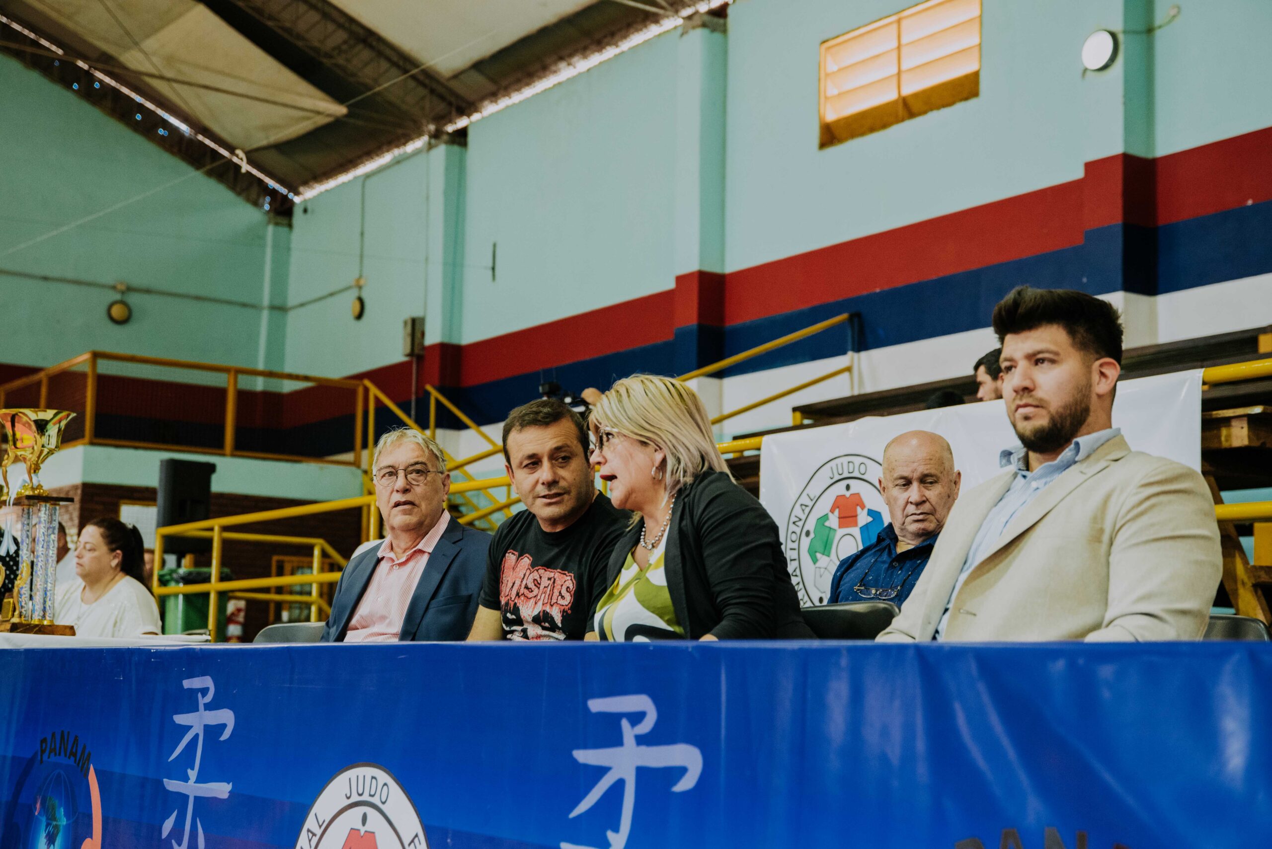 El Gobernador visitó a las delegaciones que compiten en el Torneo Nacional clausura de judo que se desarrolla en Piray