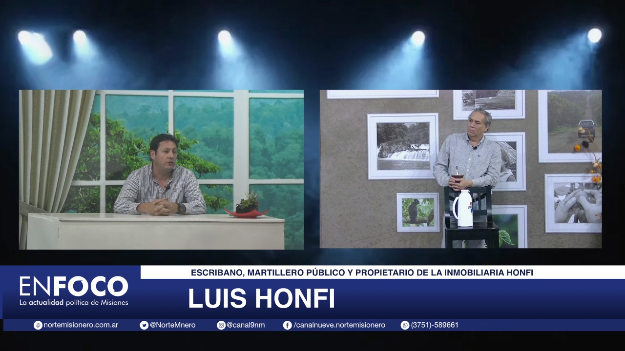 Luis Honfi: "Quiero brindar lo mejor que pueda para que Eldorado se desarrolle y crezca"