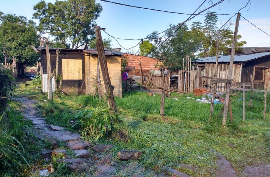 De acuerdo al ReNaBap en Misiones hay 243 “barrios populares” que requieren intervención estatal