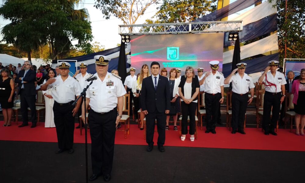 Con un acto central, la Prefectura Naval Argentina de Eldorado celebró su 100 aniversario