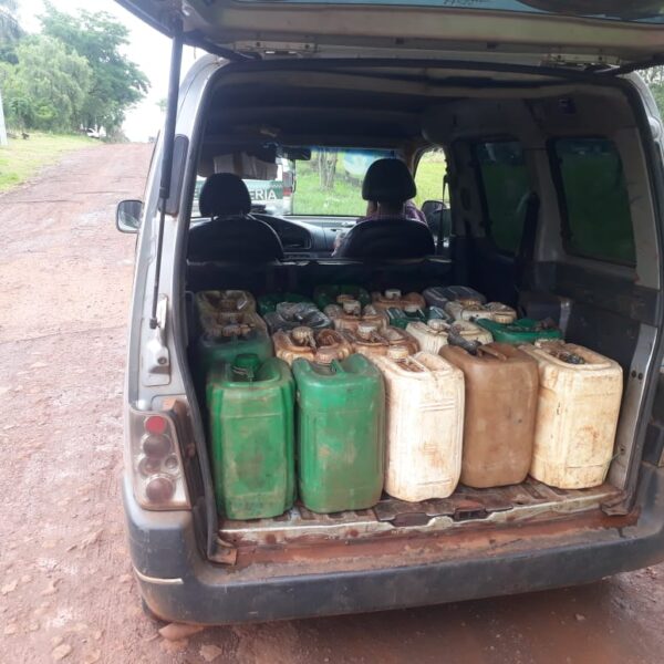 GN secuestró 400 litros de combustible que iban a ser transportado ilegalmente a Paraguay