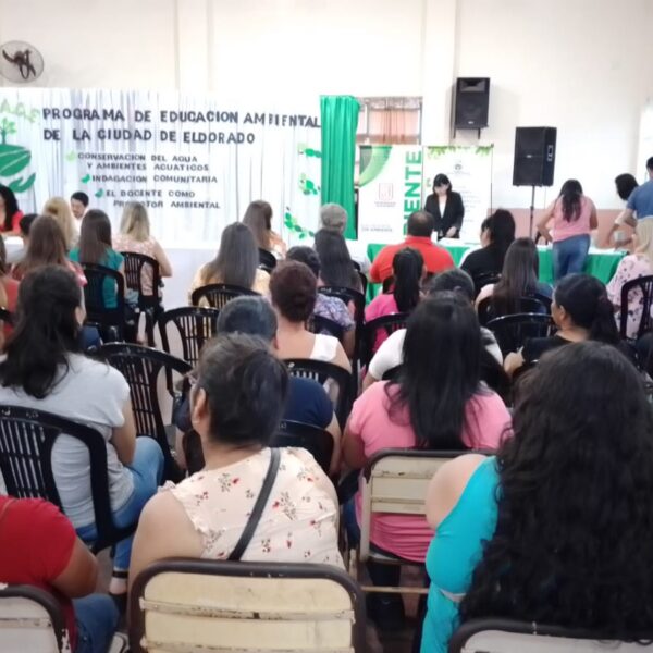 Entregaron certificados a participantes del Programa Educación Ambiental