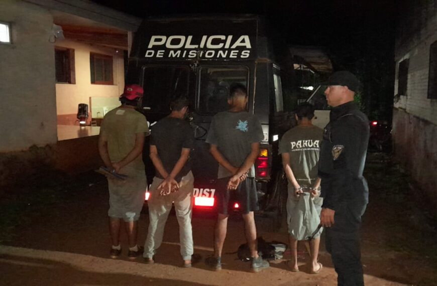 12 personas demoradas y 2 motocicletas retenidas en los Operativos de Seguridad de las últimas horas