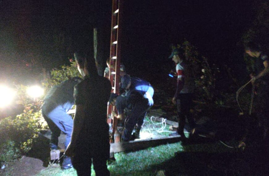 Dos hombres perdieron la vida tras asfixiarse en un pozo de agua