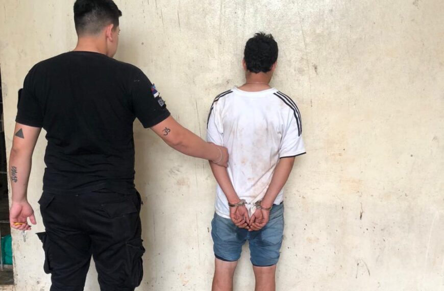 Arrestaron a un joven por incumplir una medida judicial