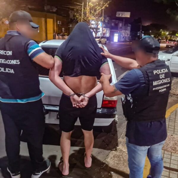 Capturaron a "Porteño" por un atraco cometido en la vivienda de una abuela de Posadas