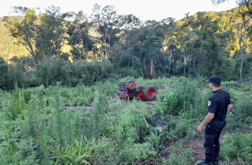 Tragedia en San Pedro: agricultor murió aplastado por un tractor
