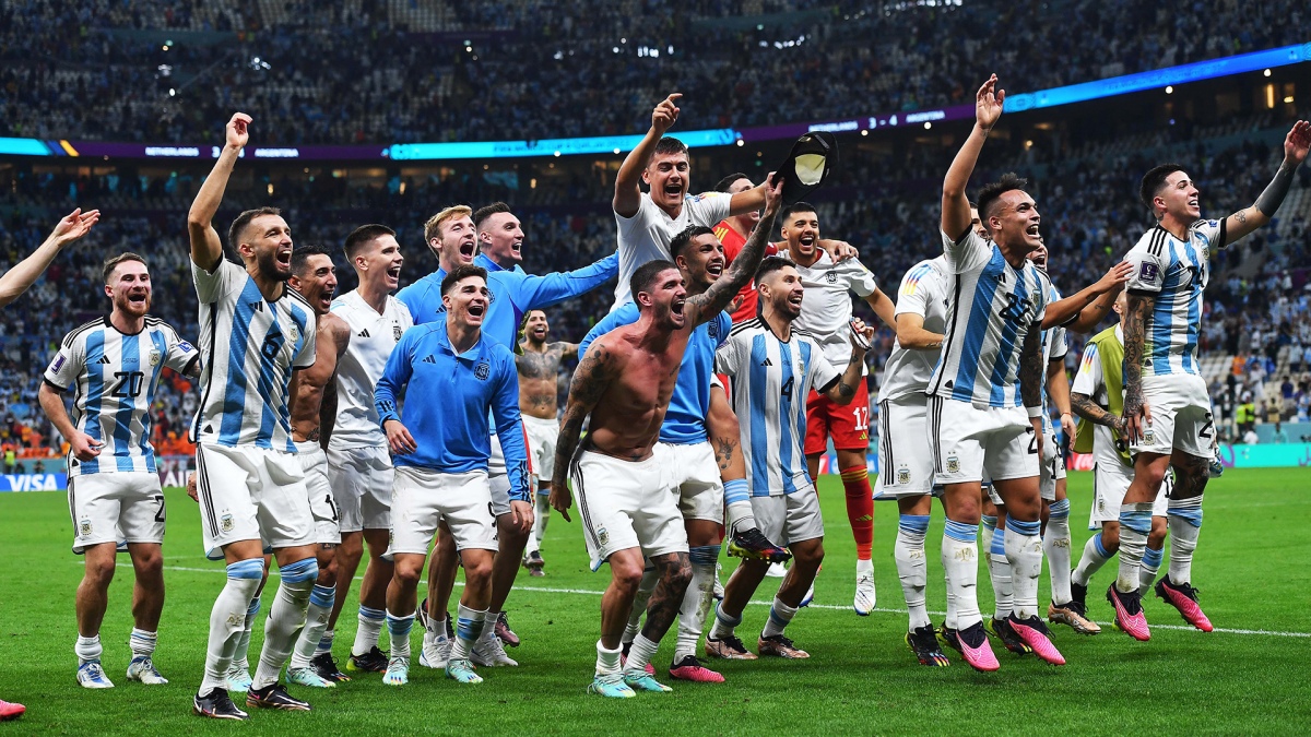 Argentina enfrenta a Croacia en busca de su sexta final mundialista