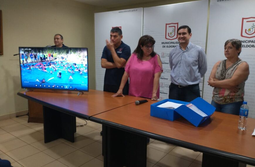 Lanzaron colonia de vacaciones para niños y adultos mayores en Eldorado