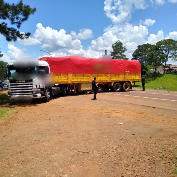 Siniestro vial en la ruta 14 se cobró la vida de una motocilista