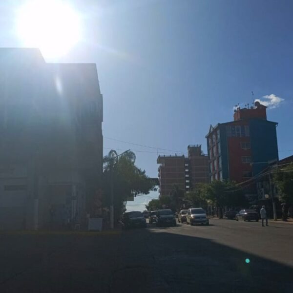 La sensación térmica en Eldorado llegó a los 39° y para mañana podrían haber tormentas aisladas