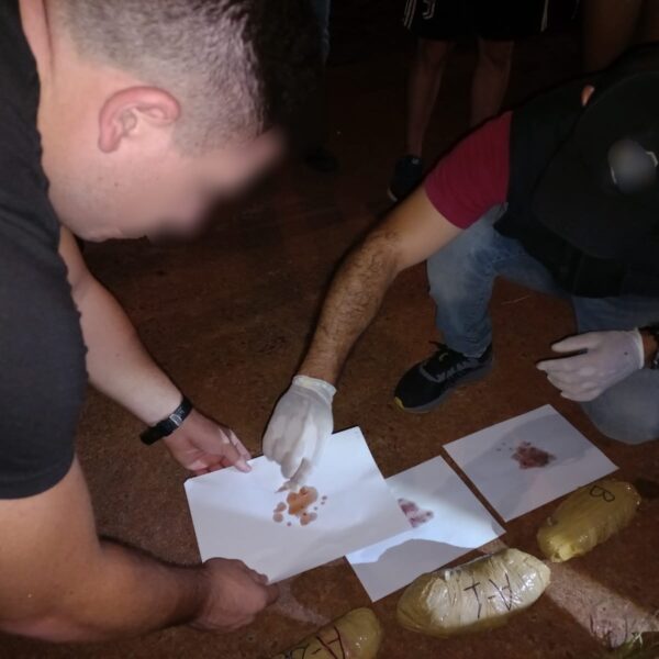 Hallaron droga oculta dentro de un colectivo de media distancia