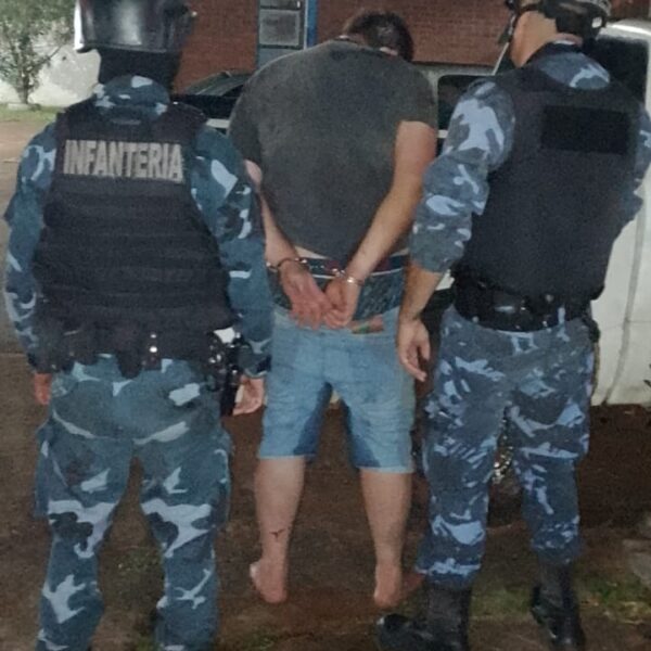 En una espectacular persecución detuvieron al tercer sospechoso por un homicidio en Bernardo de Irigoyen