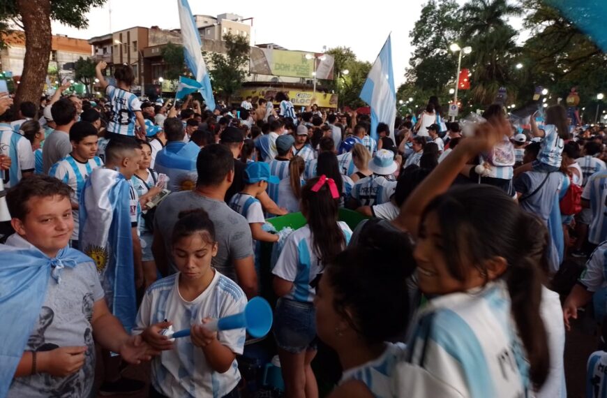 ¡La Scaloneta a la final y Eldorado a las calles!