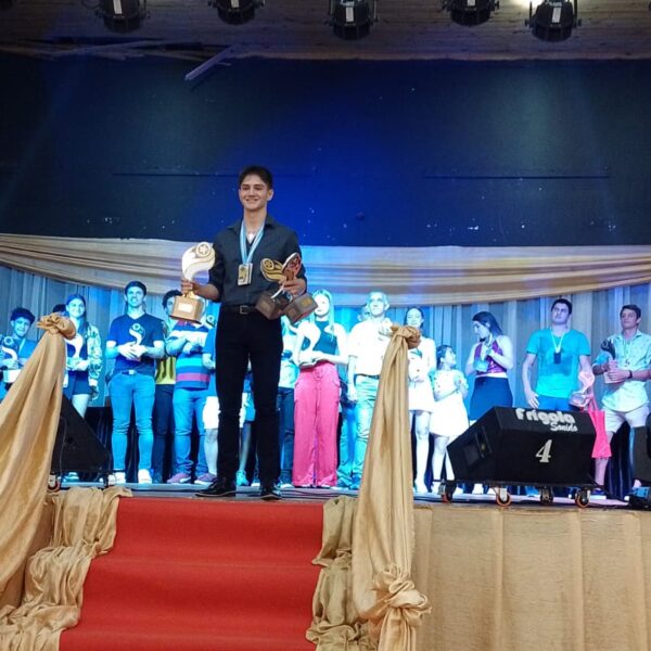 Ezequiel Billordo fue elegido como el deportista de Oro en la Fiesta del Deporte de Eldorado