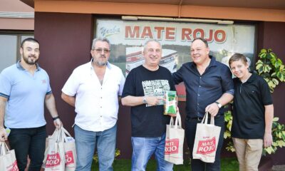 Passalacqua entregó beneplácito a la empresa Mate Rojo por sus 30 años de tradición yerbatera