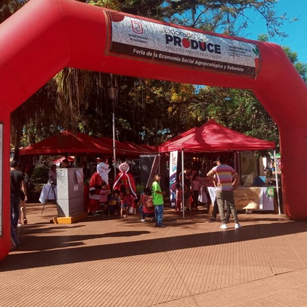 Arrancó la Feria de Navidad de “Eldorado Produce”