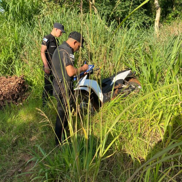 Recuperaron una motocicleta que fue sustraída en Eldorado