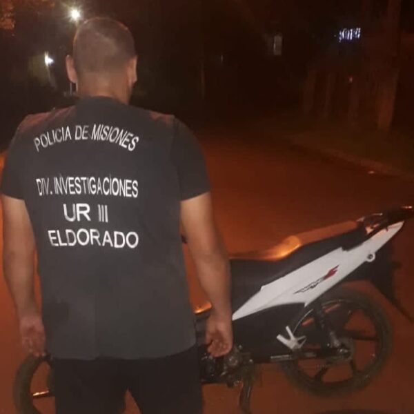Detuvieron a tres hombres y recuperaron más motocicletas robadas en Misiones