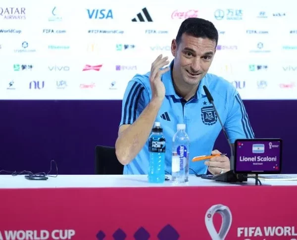En la conferencia de prensa previa a la gran final, Scaloni dijo que tiene el equipo confirmado pero hubo anuncio oficial