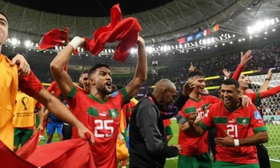 Marruecos eliminó a Portugal y es el primer semifinalista africano de la historia