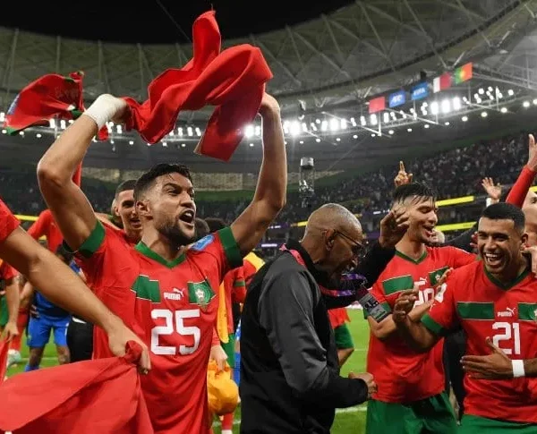 Marruecos eliminó a Portugal y es el primer semifinalista africano de la historia