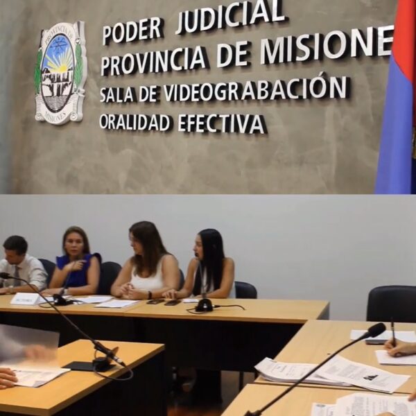Simularon una Sala de Videoconferencia de Oralidad Efectiva en Procesos de Conocimiento Civiles y Comerciales