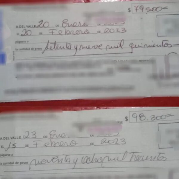 Estafaron a un comerciante con un cheque clonado y los detuvieron